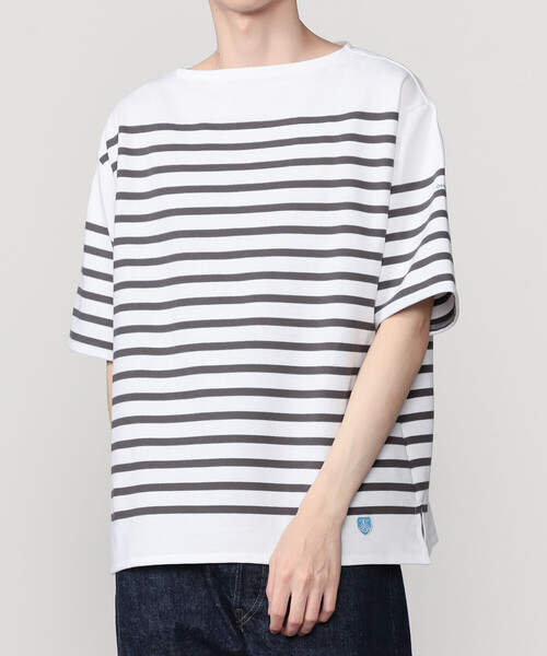 ORCIVAL（オーシバル） tシャツ | ラッセル ワイド ボートネック 半袖