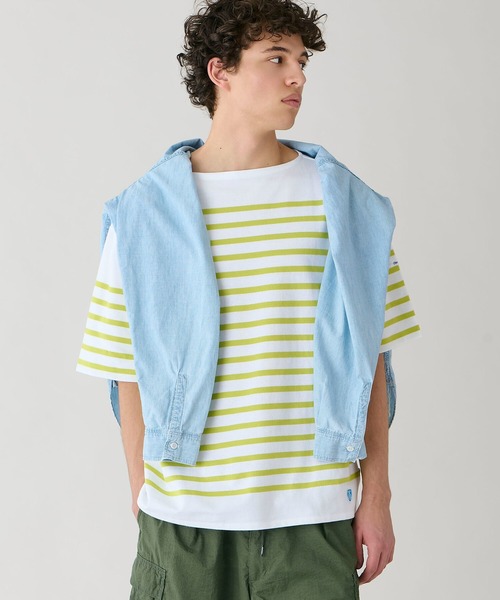 ORCIVAL（オーシバル） tシャツ | ラッセル ワイド ボートネック 半袖