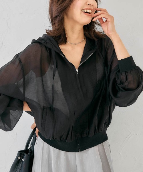 パーカー uvカット シアーパーカー レディース : ZOZOTOWN Yahoo!店