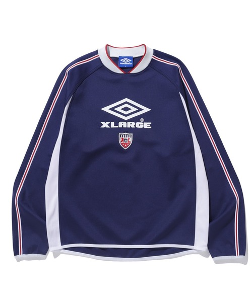 umbro（アンブロ） 長袖Tシャツ S ネイビー メンズ : ZOZOTOWN Yahoo 