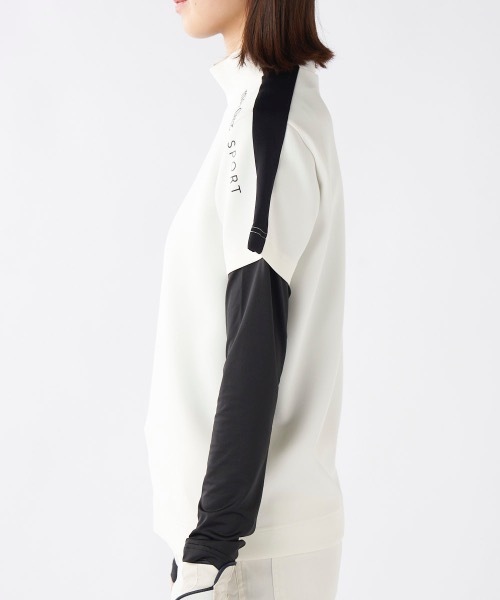 「marie claire」 長袖シャツ LARGE ブラック レディース_画像6