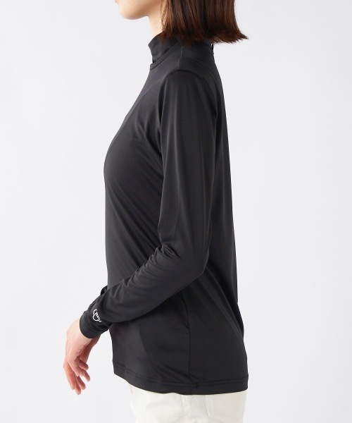 「marie claire」 長袖シャツ LARGE ブラック レディース_画像9