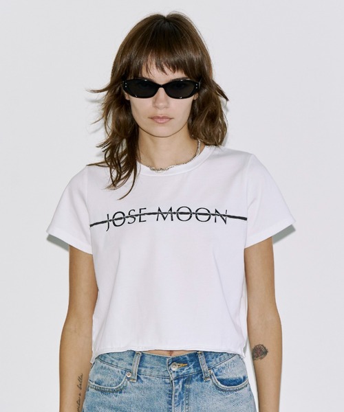JOSE MOON（ジョゼムーン） tシャツ 半袖 MINIMUM LOGO TSHIRT