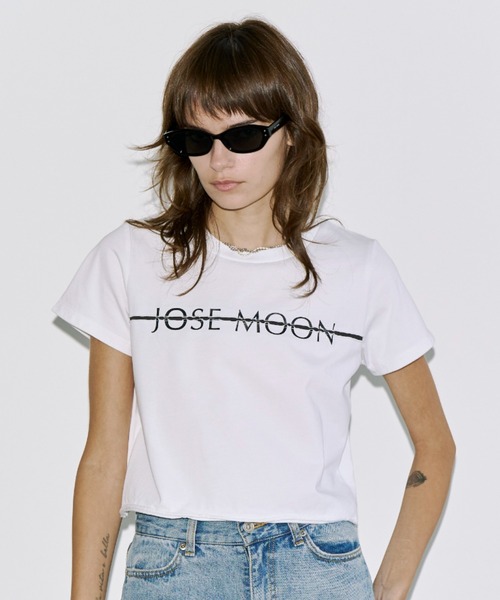 JOSE MOON（ジョゼムーン） tシャツ 半袖 MINIMUM LOGO TSHIRT
