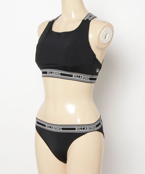 新品 М ビラボン ブラック ビキニ 水着 ブラレディース BILLABONG（ビラボン） 水着 マリン 水着 HIGH NECK SURF CAPSULE