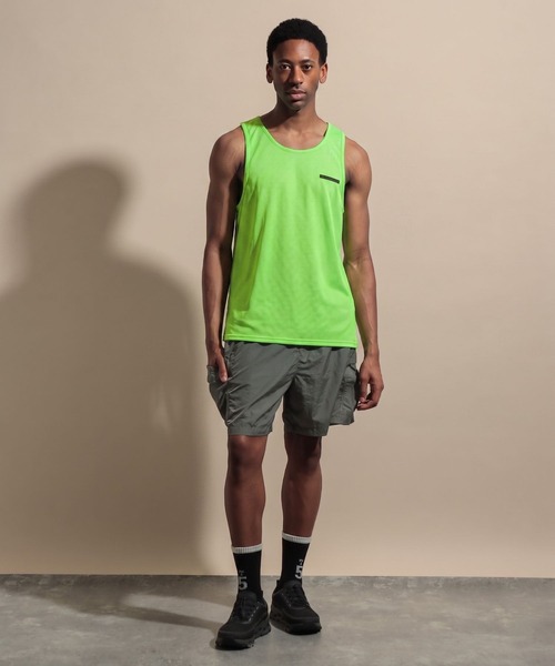 タンクトップ 「NUMERALS」MINI MESH LOGO TANK TOP メンズ | NUMERALS | 19