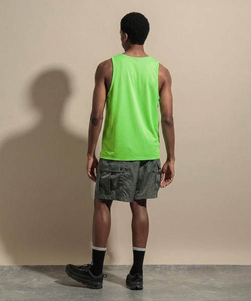 タンクトップ 「NUMERALS」MINI MESH LOGO TANK TOP メンズ | NUMERALS | 21