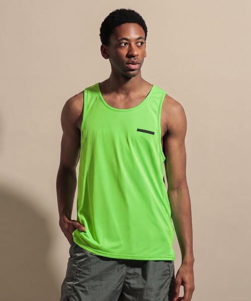タンクトップ 「NUMERALS」MINI MESH LOGO TANK TOP メンズ | NUMERALS | 22