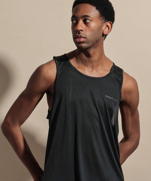 タンクトップ 「NUMERALS」MINI MESH LOGO TANK TOP メンズ | NUMERALS | 14