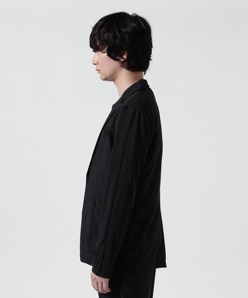 ジャケット テーラードジャケット PIUORO（ピウオロ） NYLON TRICOT JACKET / ナイロントリコット ジャケット メンズの画像