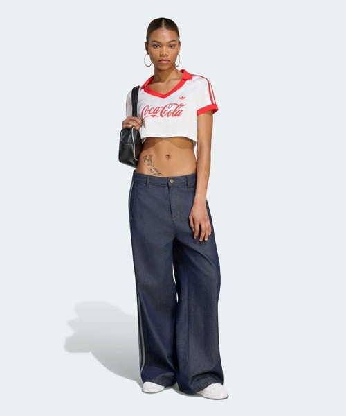 adidas（アディダス） adidas tシャツ 半袖 クロップドジャージ
