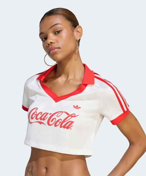 adidas（アディダス） adidas tシャツ 半袖 クロップドジャージ