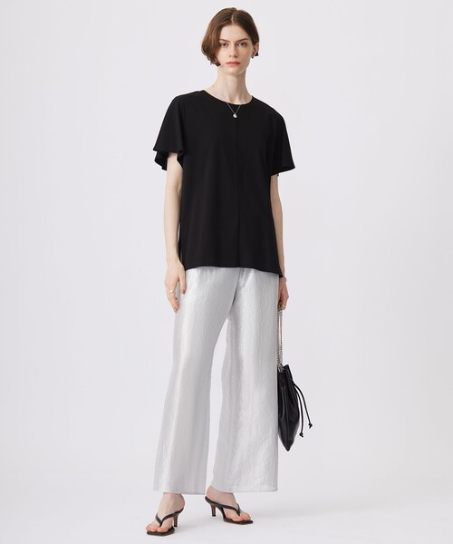 「ICB」 半袖カットソー SMALL ブルー レディース_画像4