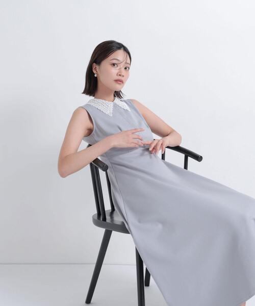 ノースリーブ　ワンピ　未使用試着のみ　natural beauty basic NATURAL BEAUTY BASIC（ナチュラルビューティーベーシック
