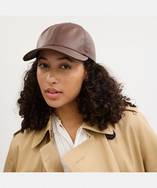 COACH（コーチ） キャップ 帽子 レザー ベースボール ハット