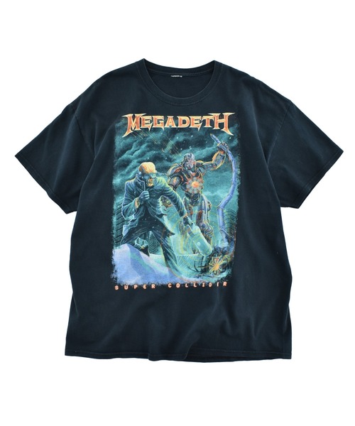VINTAGE tシャツ 「USED」MEGADETH “Super Collider” バンド Tシャツ
