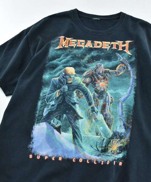VINTAGE tシャツ 「USED」MEGADETH “Super Collider” バンド Tシャツ
