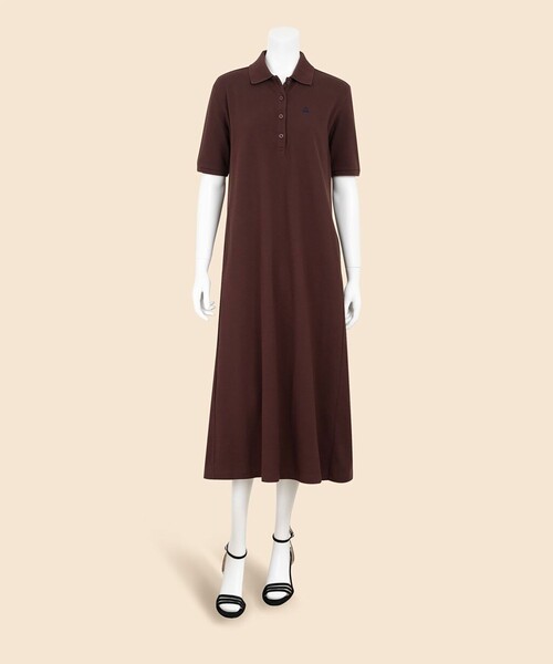 BROOKS BROTHERS（ブルックスブラザーズ） ワンピース 半袖 コットン