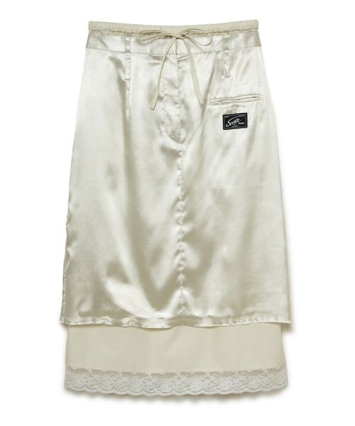 SORIN（ソリン） スカート Layered Satin Skirt / レイヤードサテン