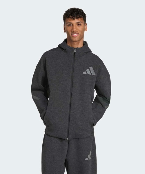 新品タグ付　アディダス　ジャージ　ジップパーカー　上下　Oサイズ　z.n.e adidas（アディダス） パーカー adidas Z.N.E.プレミアム フルジップ