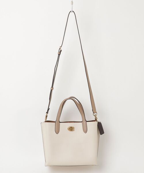 COACH（コーチ） 2WAYバッグ - ベージュ レディース : ZOZOTOWN Yahoo