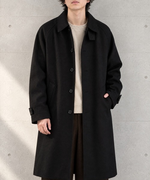 MUJI Labo ステンカラーコート コート 「MUJI Labo」紳士 カシミヤ混