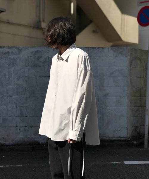 Toironier（トワロニエ） シャツ Toironier/トワロニエ/ブロードルーズ