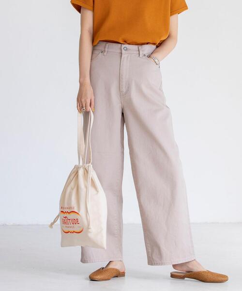 パンツ Web限定カラー サイズ ニュアンスカラーワイドパンツ Zozotown Paypayモール店 通販 Paypayモール