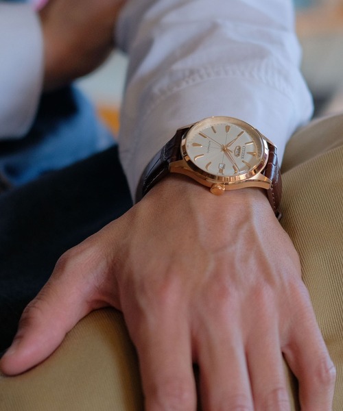 腕時計 RECORD LABEL レコードレーベル CITIZEN C7 メカニカル RECORD LABEL レコードレーベル CITIZEN C7