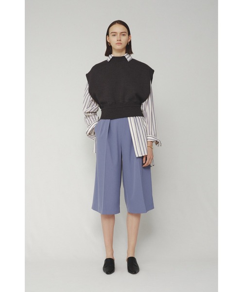 【美品】MIESROHE（ミースロエ）ダブルフェイスニットトップス ニット ダブルフェイスニットトップス