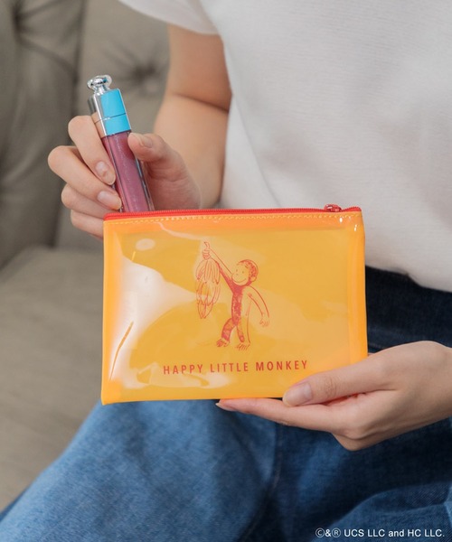 ACCOMMODE（アコモデ） ポーチ 「365Curious 」おさるのジョージ
