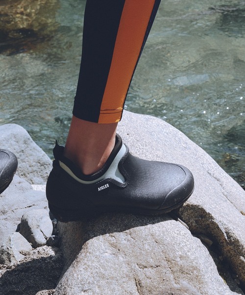 AIGLE（エーグル） 長靴 レインブーツ 全天候対応 防水 レスフォー