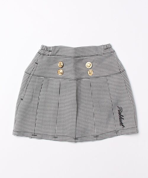 PINKHUNT スカート ピンクハント 千鳥柄 プリーツ 切替 8780K