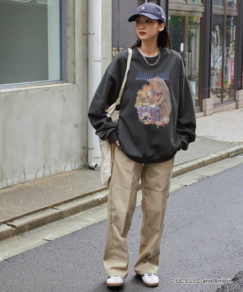 USA製 90's JURASSIC PARK スウェット　トレーナー M 公式 USA製 90's JURASSIC PARK スウェット トレーナー M 公式