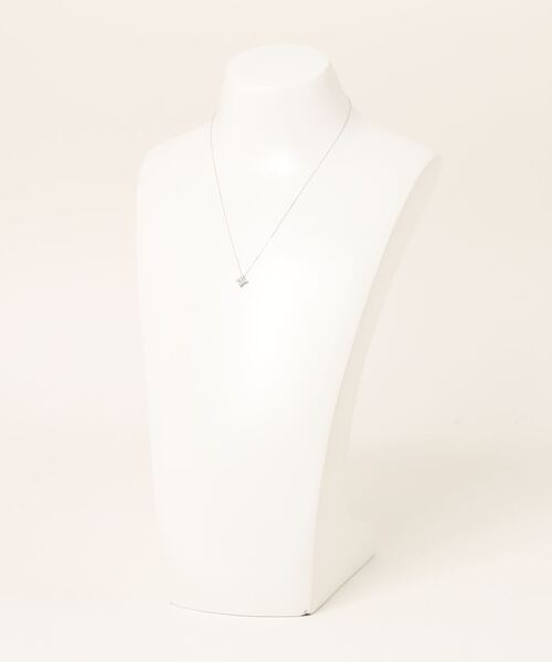 con affetto ネックレス K10ダイヤデザインネックレス レディース