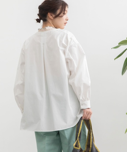 POU DOU DOU（プードゥドゥ） ブラウス シャツ ダブルボタンチュニック