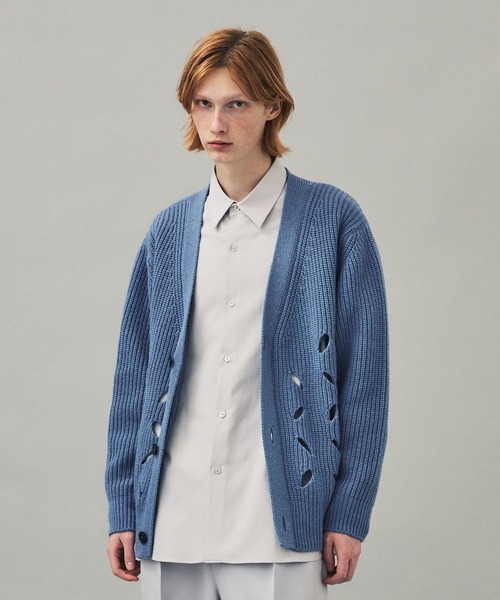 CITY」 ニットカーディガン 2 ブルー メンズ : 80733048 : ZOZOTOWN  