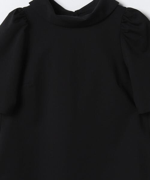 LANVIN en Bleu ブラウス シャツ ストレッチポンチロールカラー