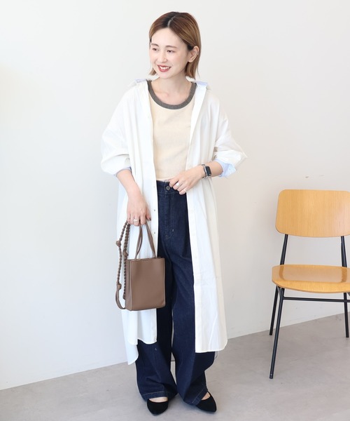 AMERICAN HOLIC（アメリカンホリック） シャツワンピース UVカット綿