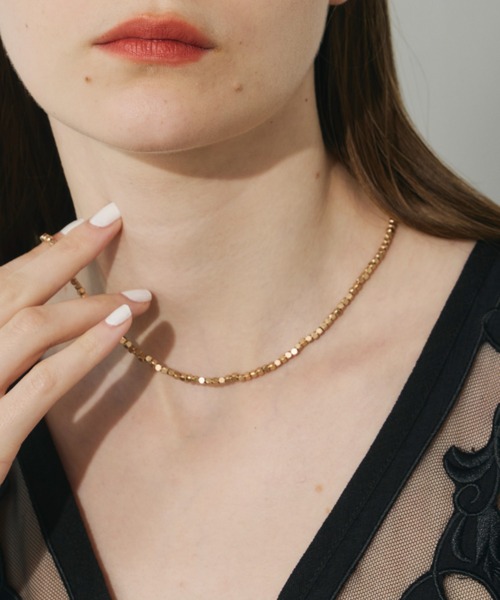 Unitage（ユニテージ） ネックレス メタルビーズネックレス レディース