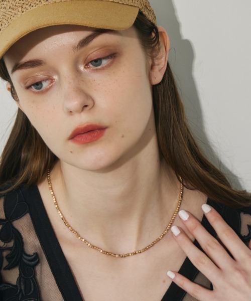 Unitage（ユニテージ） ネックレス メタルビーズネックレス レディース