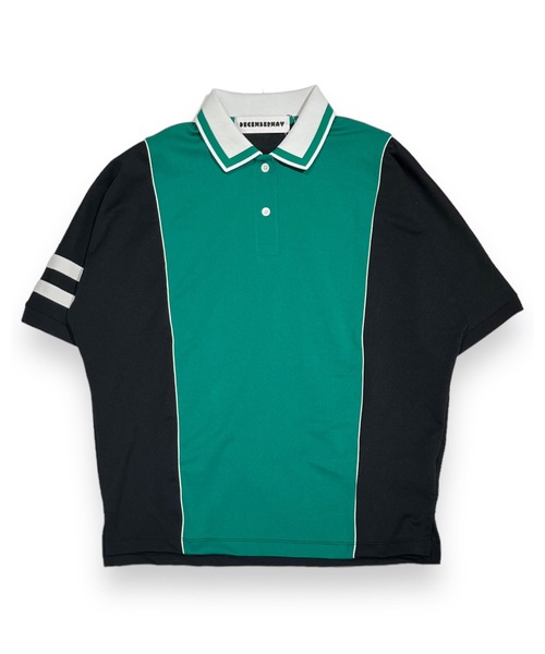 DECEMBERMAY ポロシャツ ポロ Bicolor Dolman sleeve polo