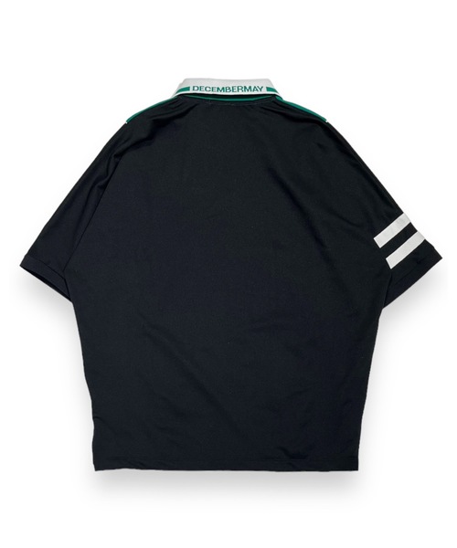 DECEMBERMAY ポロシャツ ポロ Bicolor Dolman sleeve polo