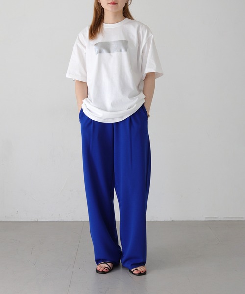 HER CLOSET tシャツ 「shemoshelly」WEB限定ヴィンテージ箔