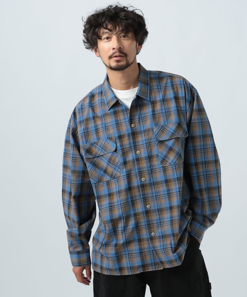 BAYFLOW（ベイフロー） シャツ 「UV対策や冷房対策に」WASHED長袖