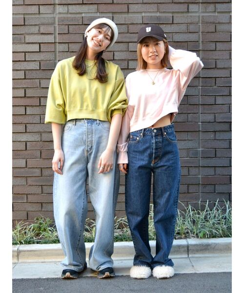 STUDIOUS 新品未使用 ボリュームスリーブショートスウェット トレーナー スウェット ボリュームスリーブショートトップス「手洗い