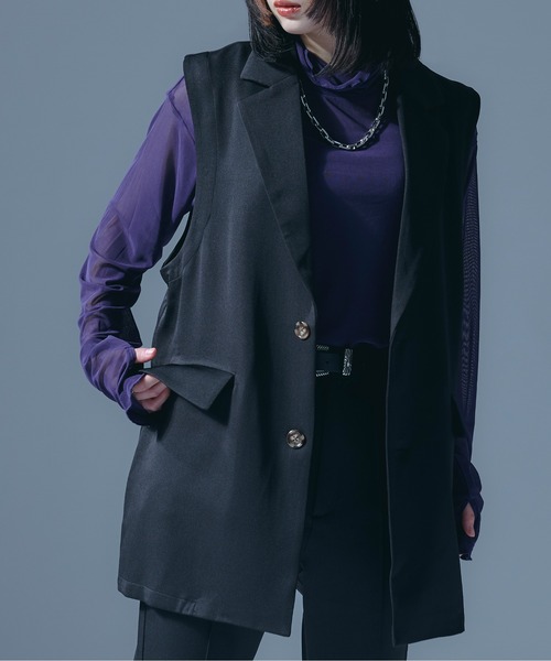 「Ellno Loset」 ジャケット LARGE ブルーグリーン メンズ_画像7