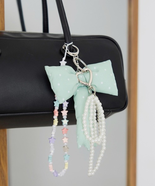 EFOLE（エフォル） チャーム ドットリボン チャーム レディース