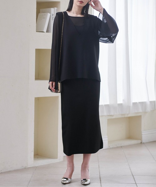 RANAN（ラナン） スカート ニットベストセットアップ : ZOZOTOWN Yahoo