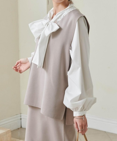 RANAN（ラナン） セットアップ ニットベストセットアップ レディース